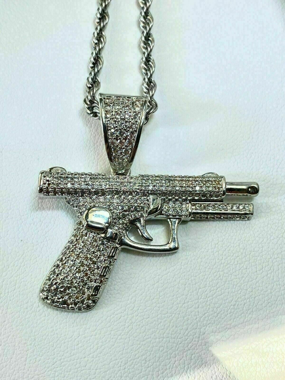 Pistol Pendant Chain
