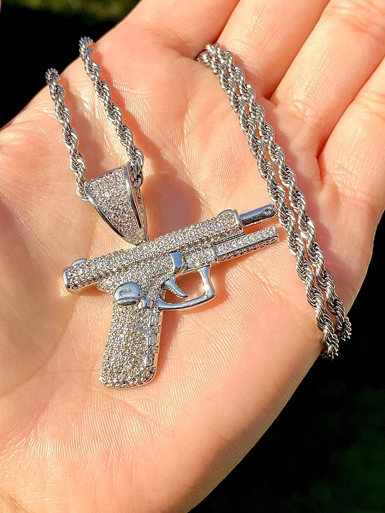 Pistol Pendant Chain