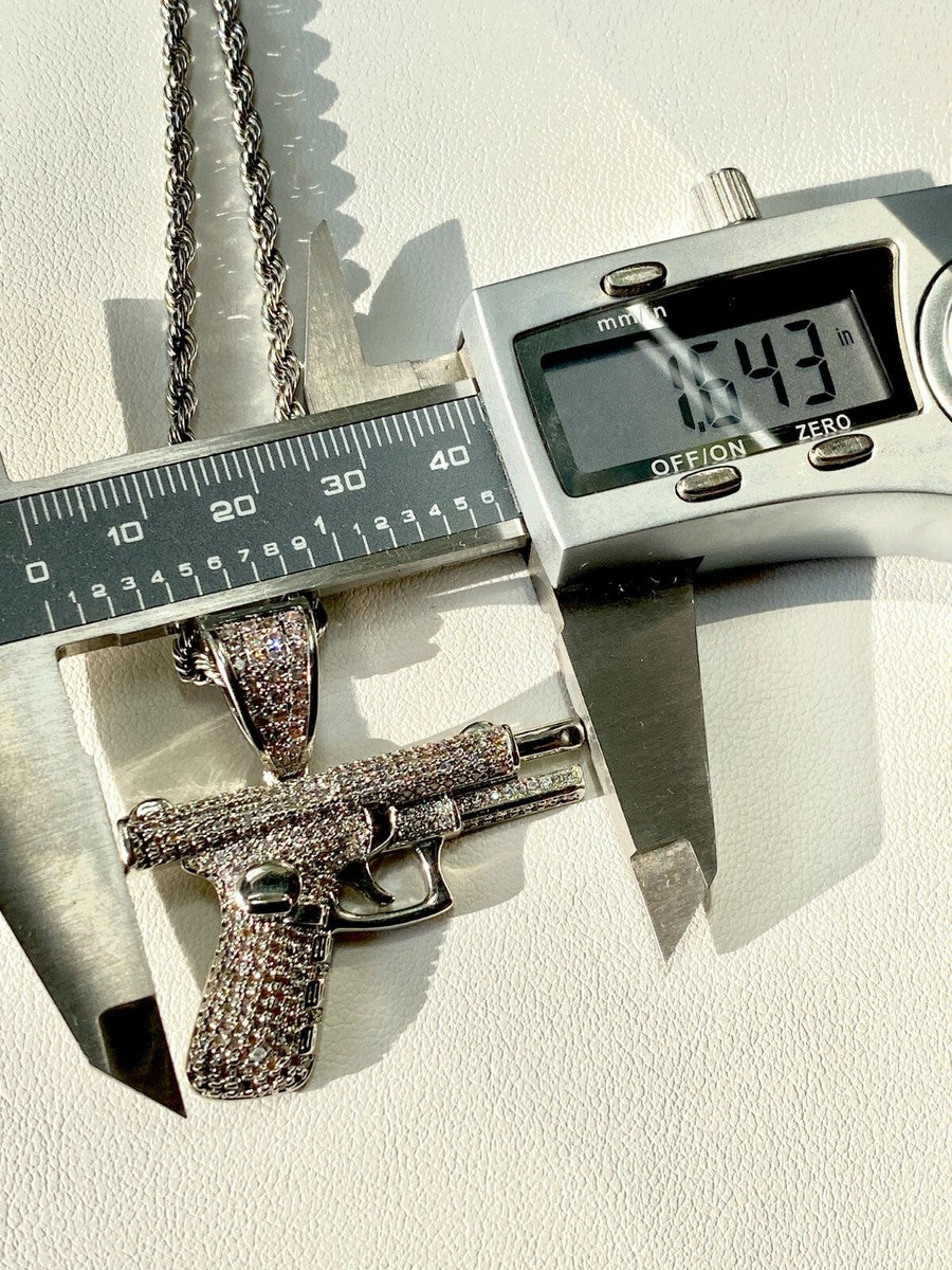 Pistol Pendant Chain