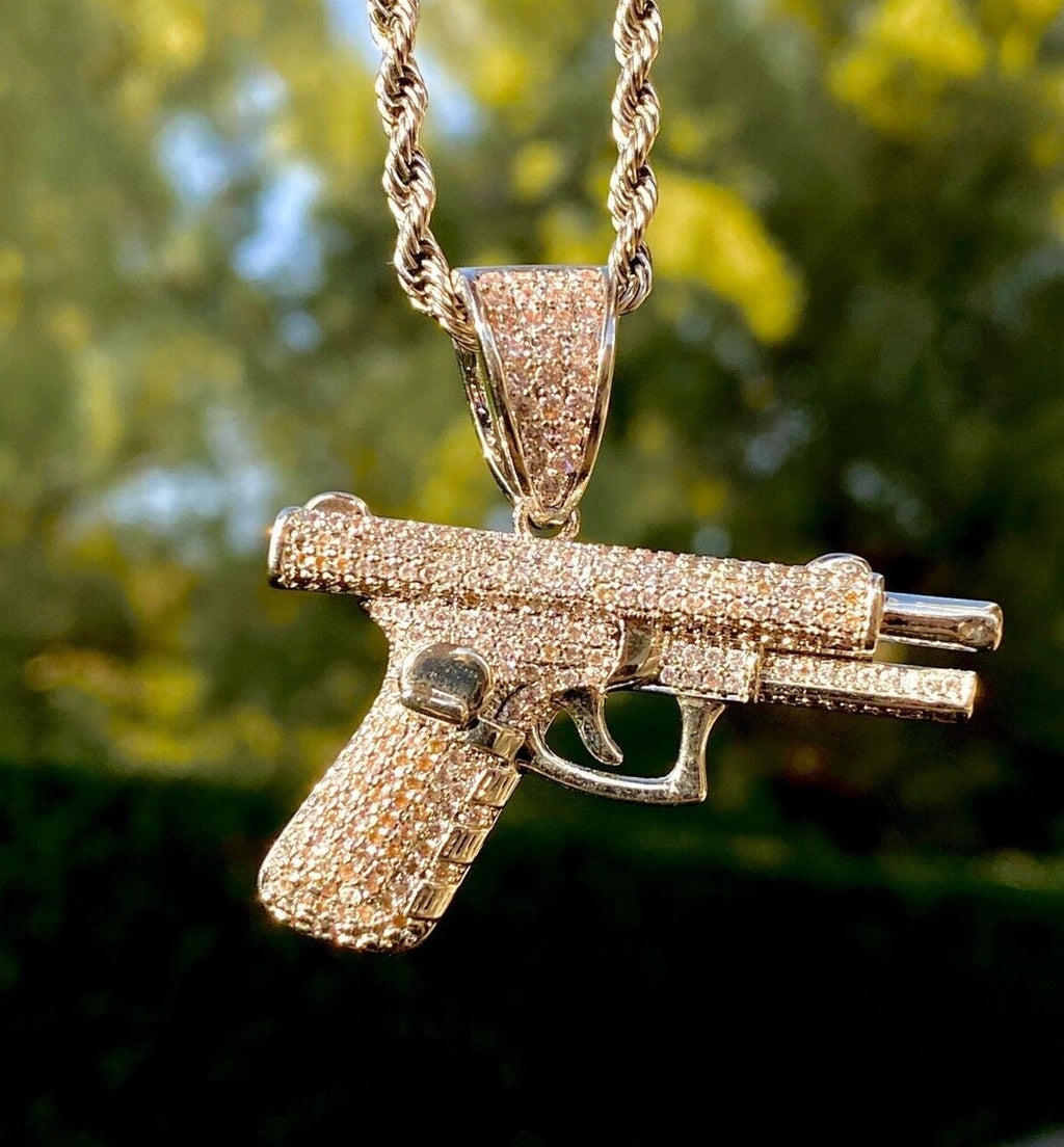 Pistol Pendant Chain